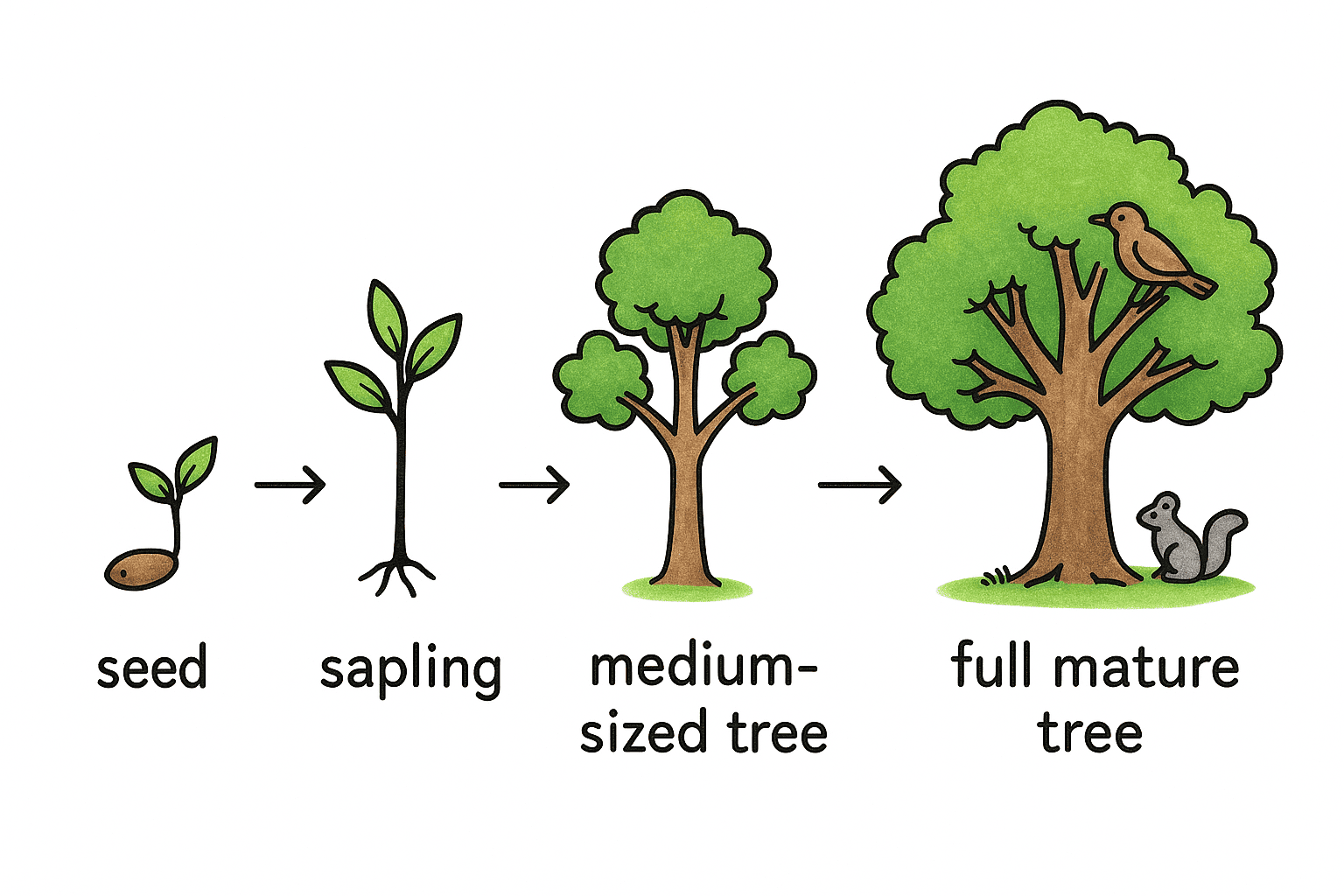 Tree Life Cycle Series