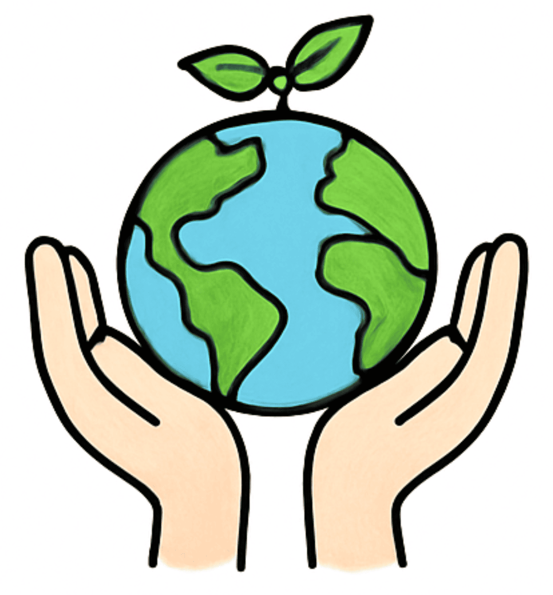 World Environment Day Simple Drawing